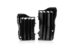 Acerbis Black Radiator Louver Cover Pair