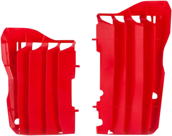 Acerbis Red Radiator Louver Cover Pair