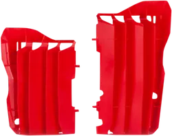 Acerbis Red Radiator Louver Cover Pair