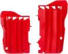 Acerbis Red Radiator Louver Cover Pair