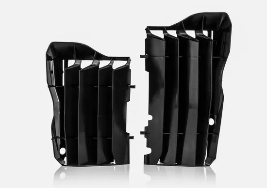 Acerbis Black Radiator Louver Cover Pair