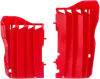 Acerbis Red Radiator Louver Cover Pair