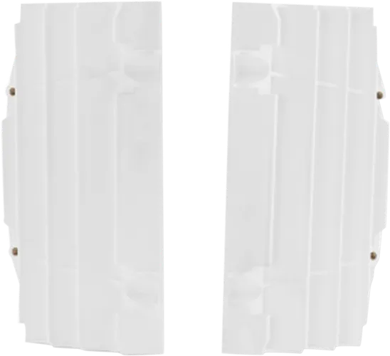 Acerbis White Radiator Louver Cover Pair