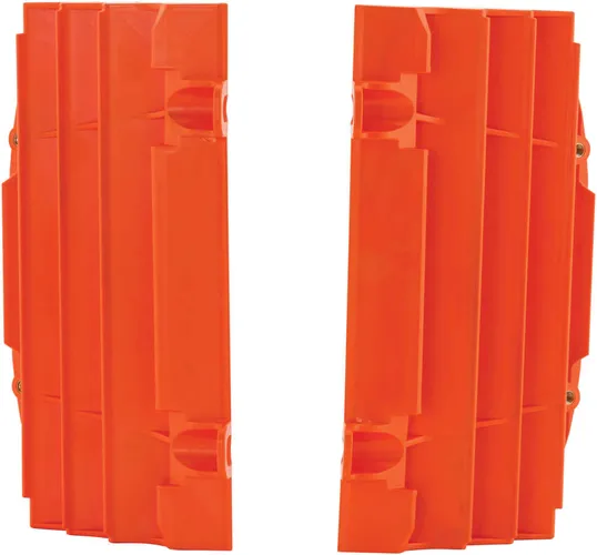 Acerbis Orange Radiator Louver Cover Pair