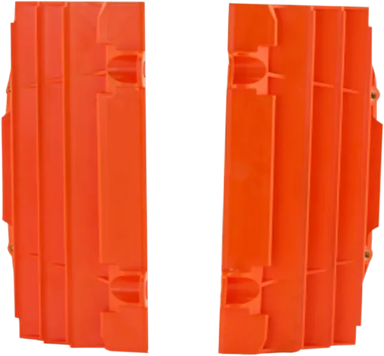 Acerbis Orange Radiator Louver Cover Pair