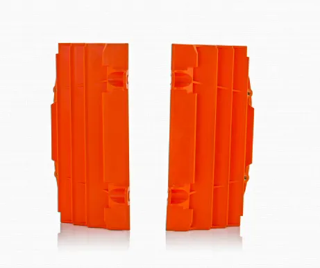 Acerbis Orange Radiator Louver Cover Pair