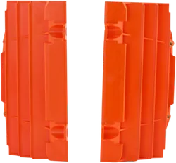 Acerbis Orange Radiator Louver Cover Pair