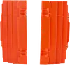 Acerbis Orange Radiator Louver Cover Pair