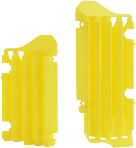 Acerbis Yellow Radiator Louver Cover Pair