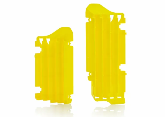 Acerbis Yellow Radiator Louver Cover Pair