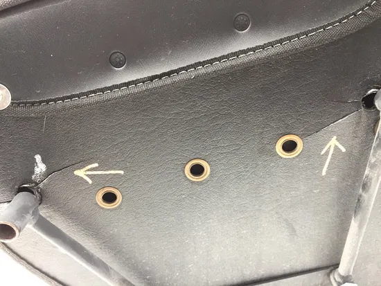 Saddlebags 2008 Suzuki Boulevard C109R 2853A x