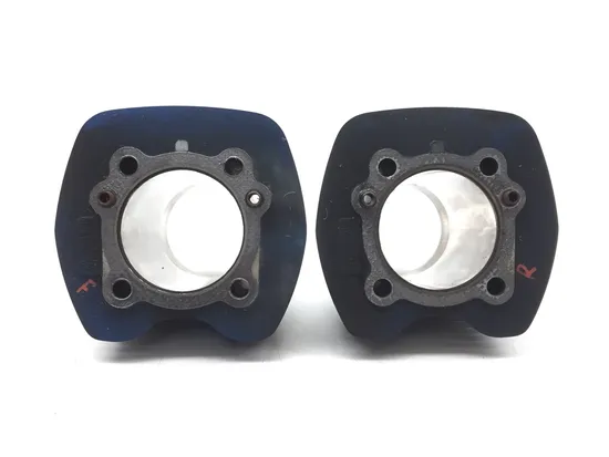 Front Rear Cylinder Jugs w Pistons 2001 Harley Dyna Low Rider FXDL 2854A x