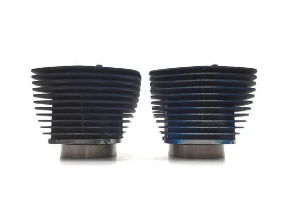 Front Rear Cylinder Jugs w Pistons 2001 Harley Dyna Low Rider FXDL 2854A x