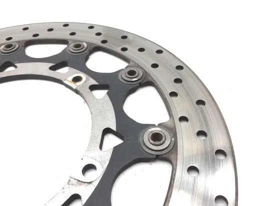 Left Right Front Brake Disc Rotors Set 2005 Yamaha YZF R1 Raven 2858A