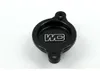 Works Blue Aluminum Oil Filter Cover