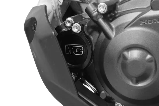 Works Black Aluminum Oil Filter Cover