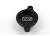 Works Black Aluminum Oil Filter Cover