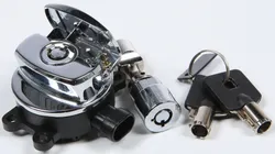 Harddrive Chrome Ignition Switch w Fork Lock
