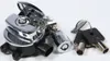 Harddrive Chrome Ignition Switch w Fork Lock