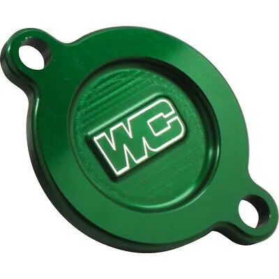 Works Green Aluminum Oil Filter Cover