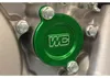 Works Green Aluminum Oil Filter Cover