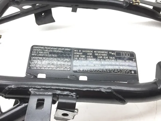 Subframe Rear Tail Sub Frame Back 2001 BMW K1200RS 2785A