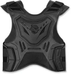 Icon Adult Men Field Armor Stryker Vest L XL Black