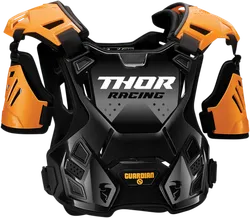 Thor Youth Unisex Guardian Roost Deflector S M Black Orange