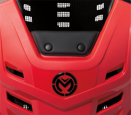 Moose Racing CE Synapse Lite Roost Deflector Adult MD/LG Red/Black