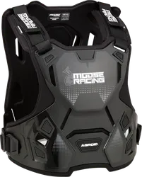 Moose Racing Black Youth 2XS/XS Agroid Chest Guard Protector