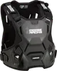 Moose Racing Black Youth 2XS/XS Agroid Chest Guard Protector