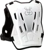 Moose Racing White Youth 2XS/XS Agroid Chest Guard Protector