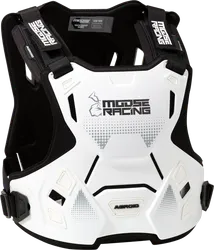 Moose Racing White Youth S/M Agroid Chest Guard Protector