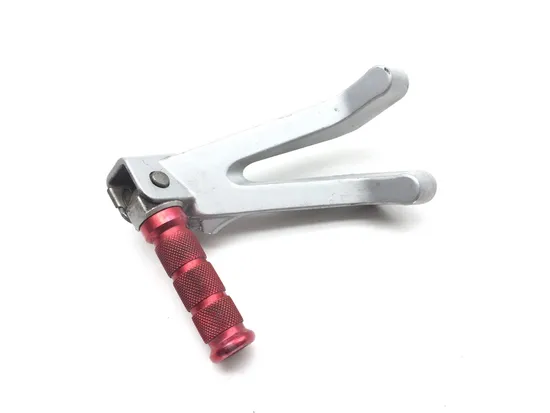 Left Rear Back Passenger Peg Bracket Side 2000 Suzuki TL1000S 2845A x