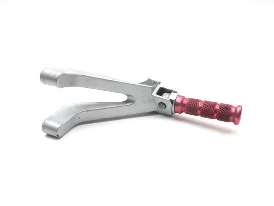 Left Rear Back Passenger Peg Bracket Side 2000 Suzuki TL1000S 2845A x