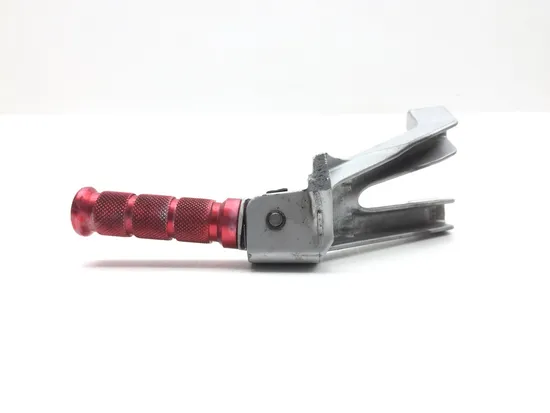 Left Rear Back Passenger Peg Bracket Side 2000 Suzuki TL1000S 2845A x