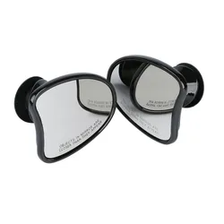 Harddrive Black Tapered Fairing Mirrors Set