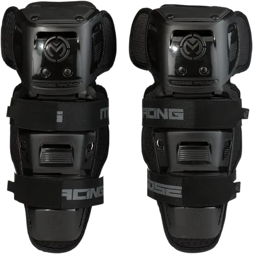 Moose Racing Adult Synapse Lite Knee Protectors Black