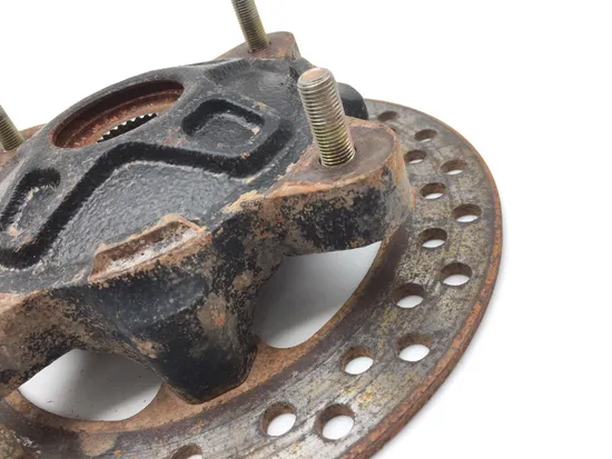 Front Wheel Hub with Rotor A 2012 Polaris Ranger HD 800 4x4 EPS 2860A x