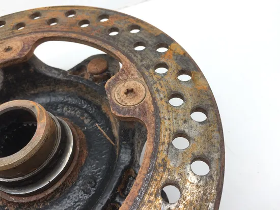 Front Wheel Hub with Rotor A 2012 Polaris Ranger HD 800 4x4 EPS 2860A x