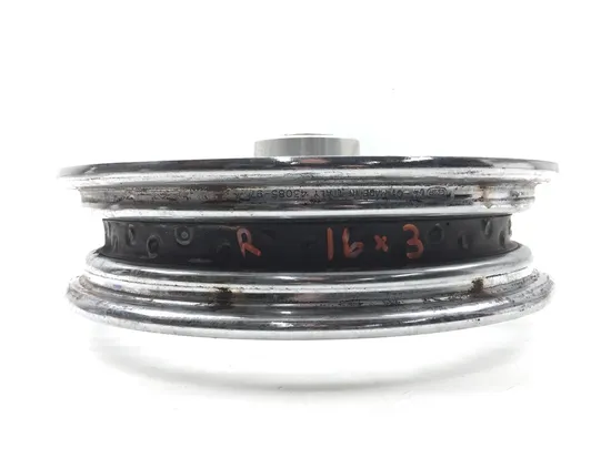 Rear Wheel Rim Spoked 2001 Harley-Davidson Sportster 883 Hugger XLH883 2862A x 4