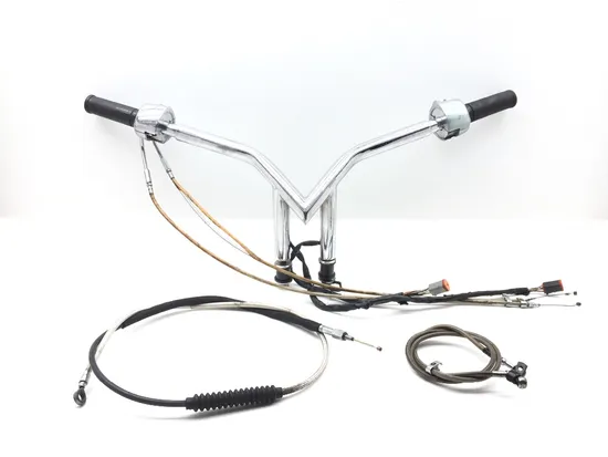 Handle Bars W Cables 2000 Harley-Davidson Dyna Wide Glide FXDWG 2864A x