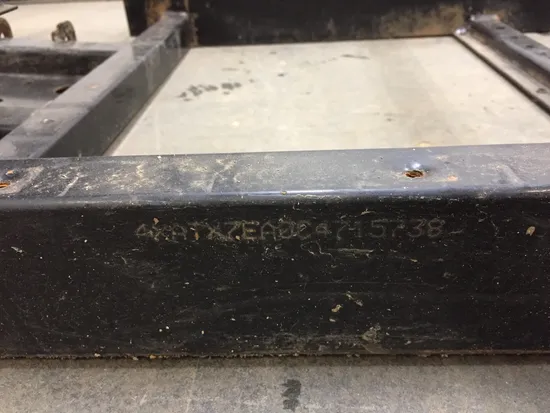 Frame Chassis CLN Ready To Go 2012 Polaris Ranger HD 800 4x4 EPS 2860A