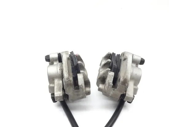 Left Right Front Brake Calipers Pads Set 2003 Aprilia ETV1000 Caponord 2844A