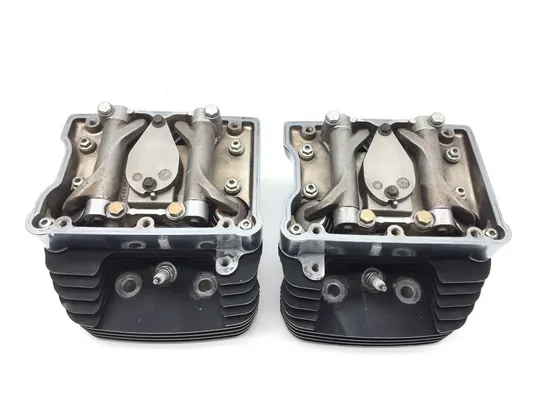 Front Rear Cylinder Head Set 2000 Harley Heritage Softail Classic FLSTC 2863A x