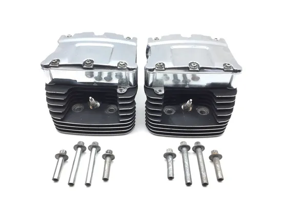 Front Rear Cylinder Head Set 2000 Harley Heritage Softail Classic FLSTC 2863A x