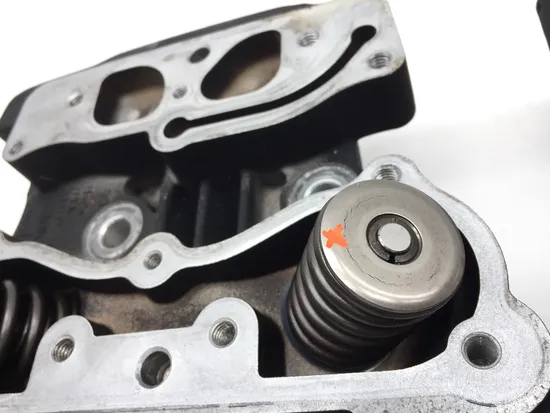 Front Rear Cylinder Head Set 2000 Harley Heritage Softail Classic FLSTC 2863A x