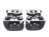 Front Rear Cylinder Head Set 2000 Harley Heritage Softail Classic FLSTC 2863A x