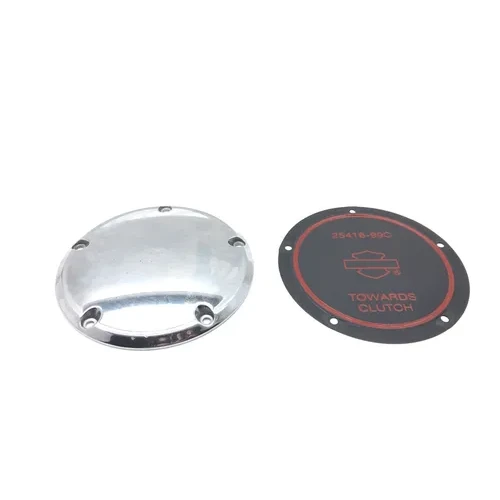 Primary Clutch Derby Inspection Cover 00 Heritage Softail Classic FLSTC 2863A x 3