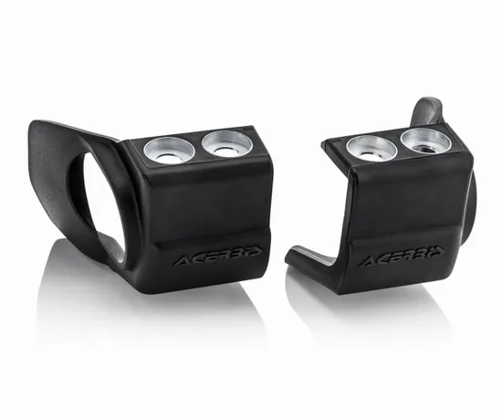 Acerbis Black Lower Fork Cover Protector Guard Set